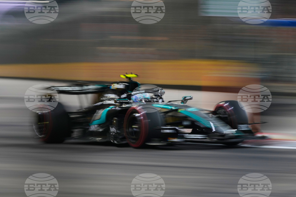 Singapore F1 GP Auto Racing