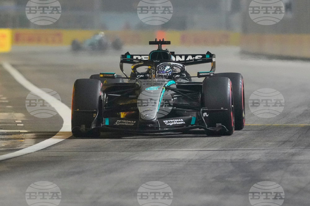 Singapore F1 GP Auto Racing