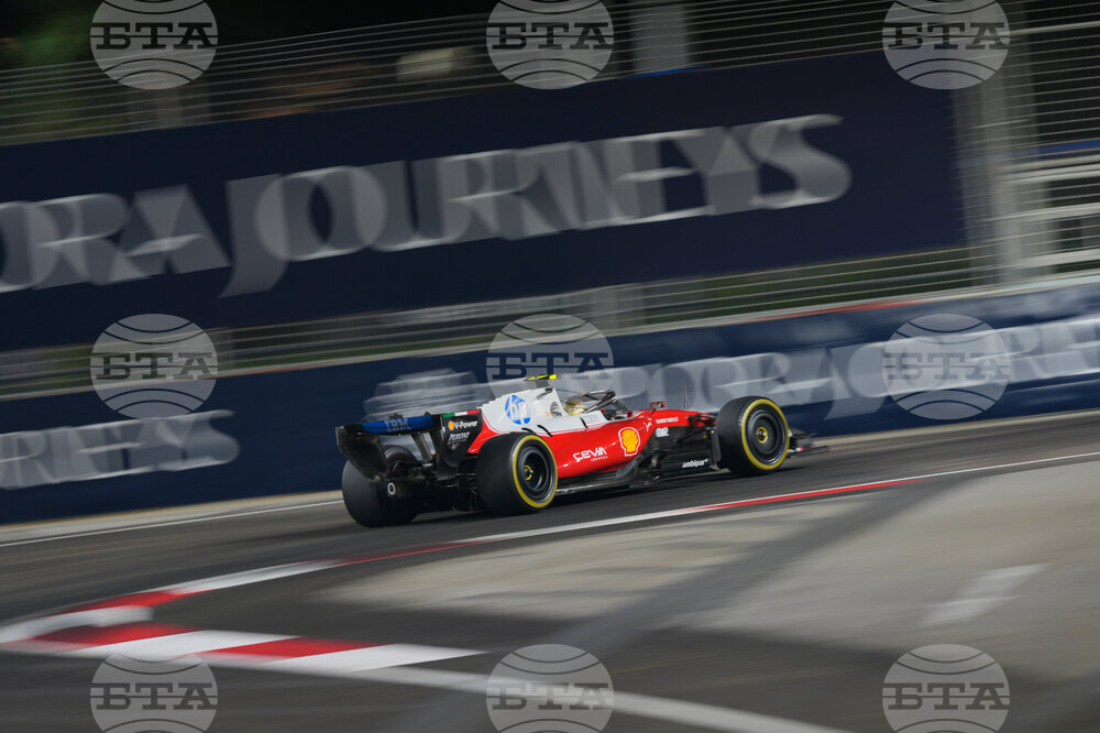 Singapore F1 GP Auto Racing