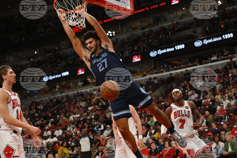 Grizzlies Bulls Basketball