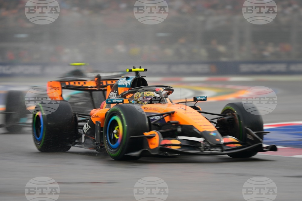 Singapore F1 GP Auto Racing