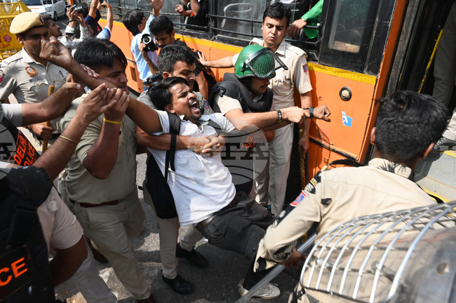 APTOPIX India Protests