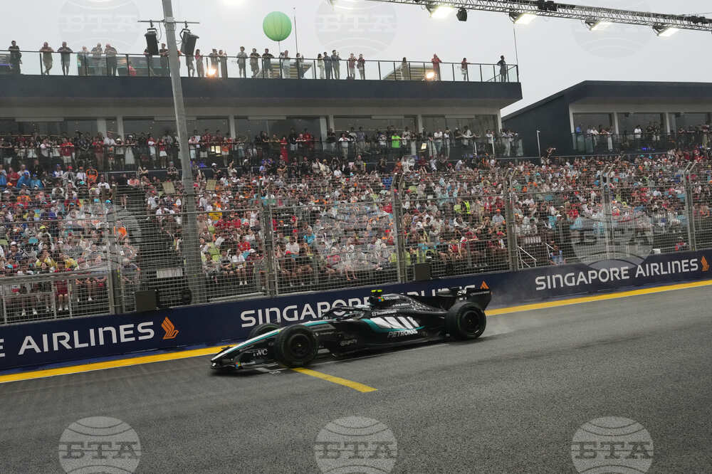 Singapore F1 GP Auto Racing