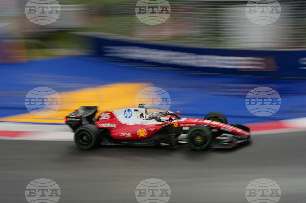 Singapore F1 GP Auto Racing