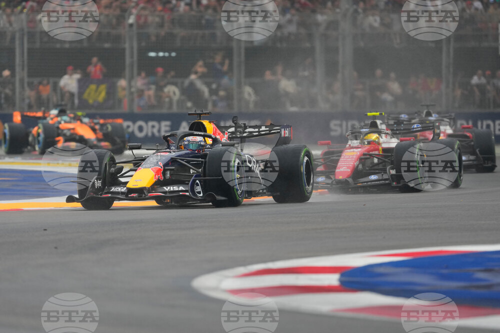 Singapore F1 GP Auto Racing
