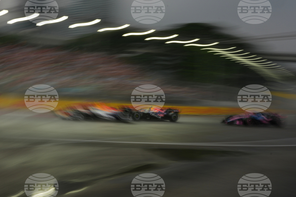 Singapore F1 GP Auto Racing