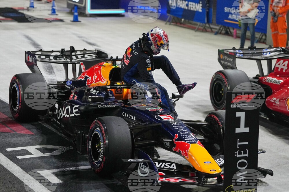 Singapore F1 GP Auto Racing