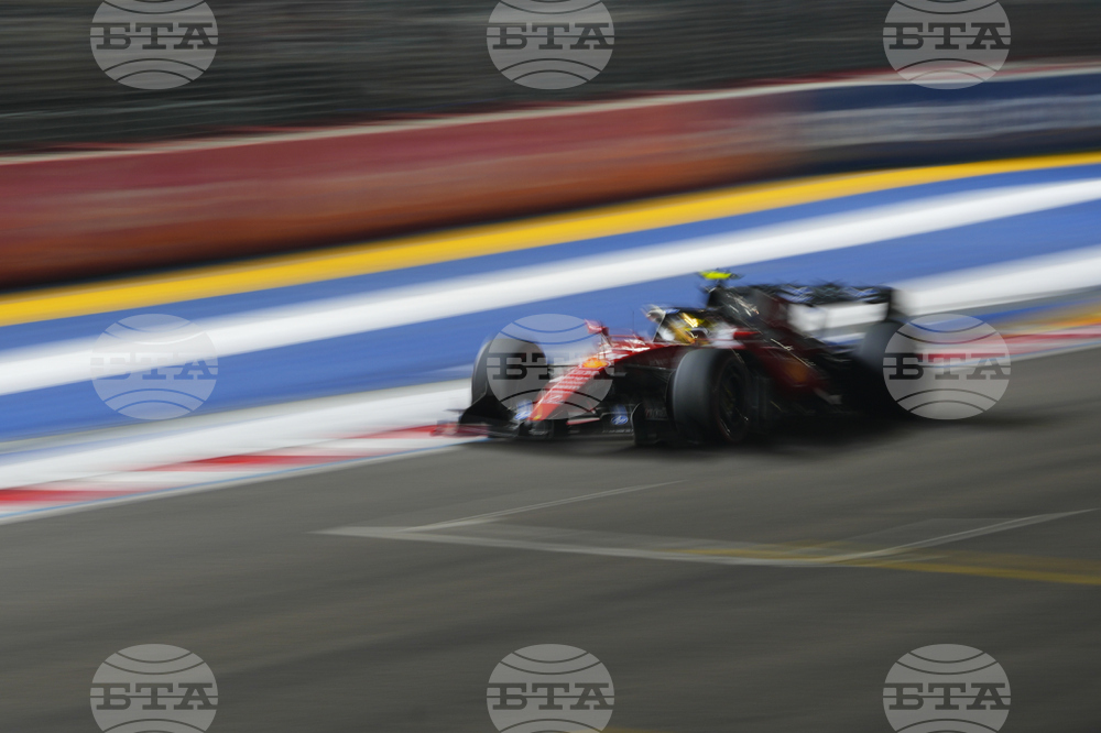 Singapore F1 GP Auto Racing