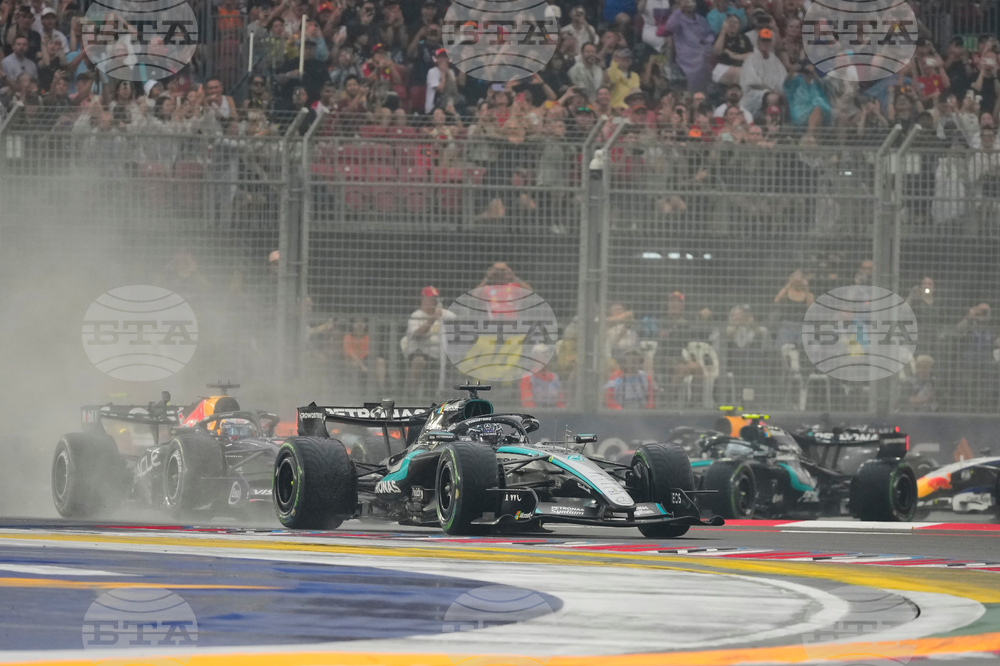 Singapore F1 GP Auto Racing