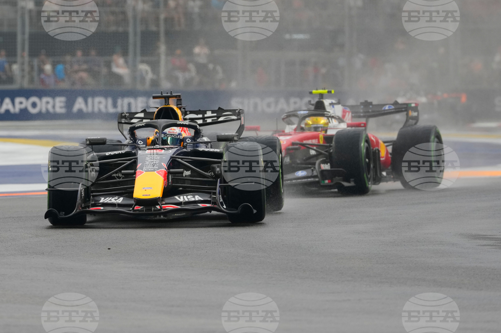 Singapore F1 GP Auto Racing