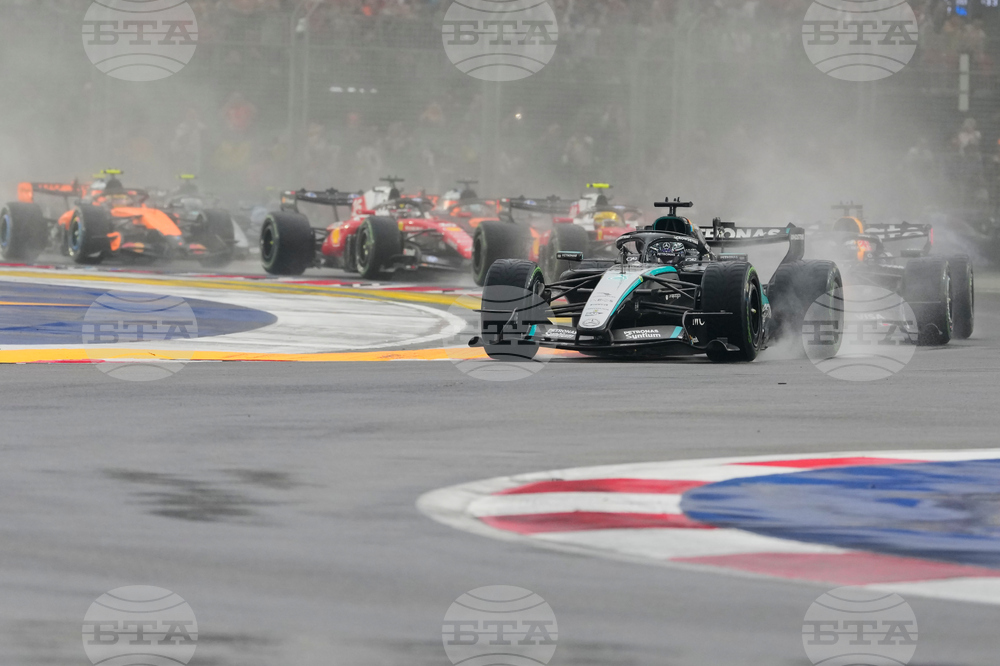 Singapore F1 GP Auto Racing