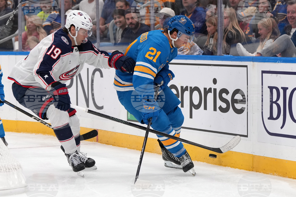 Blue Jackets Blues Hockey