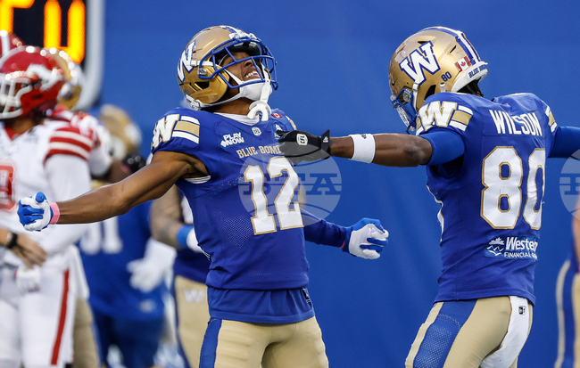 CFL Stampeders Blue Bombers Football