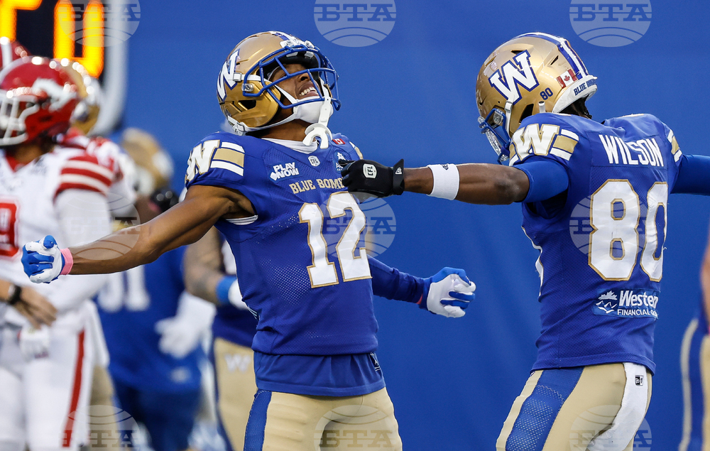 CFL Stampeders Blue Bombers Football