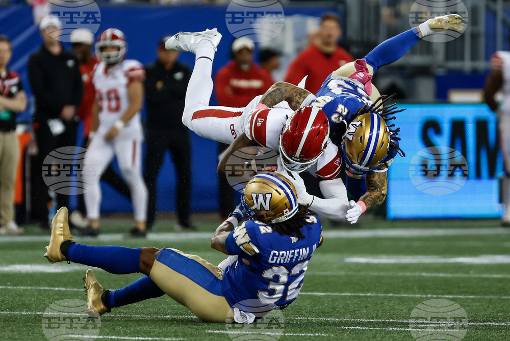 CFL Stampeders Blue Bombers Football