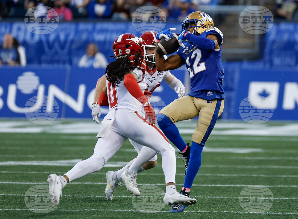 CFL Stampeders Blue Bombers Football