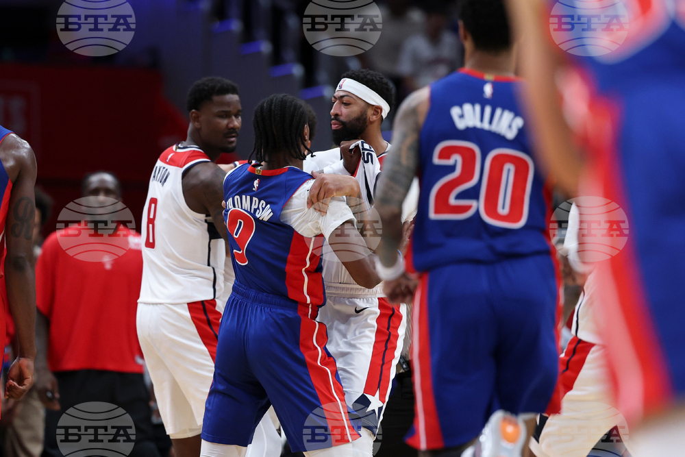 Pistons Wizards Basketball