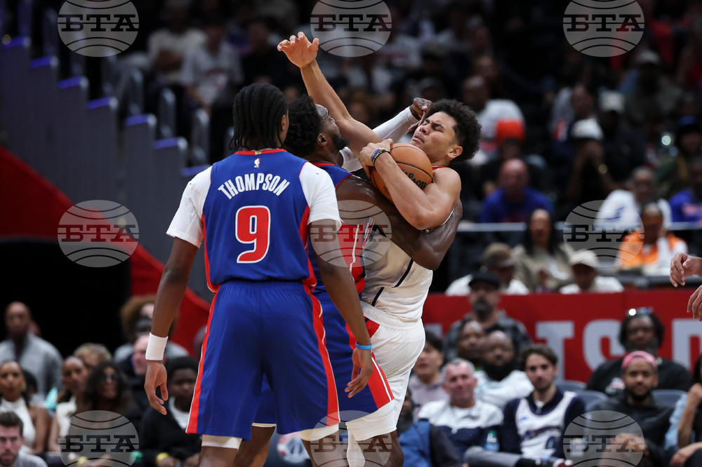 Pistons Wizards Basketball