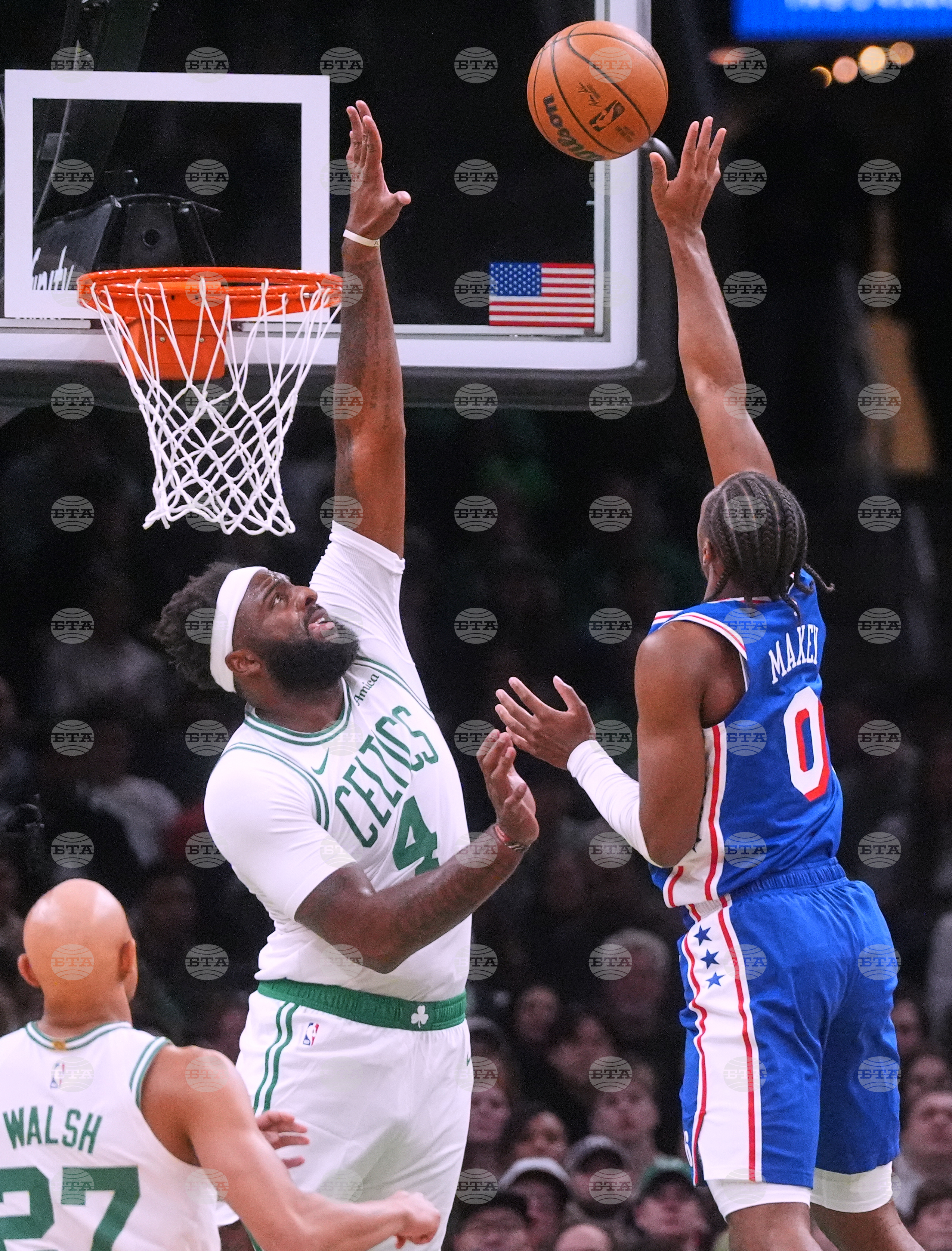 76ers Celtics Basketball