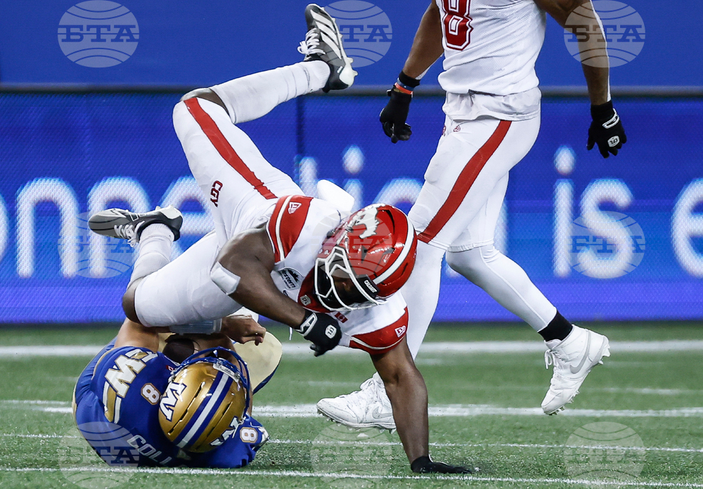 CFL Stampeders Blue Bombers Football