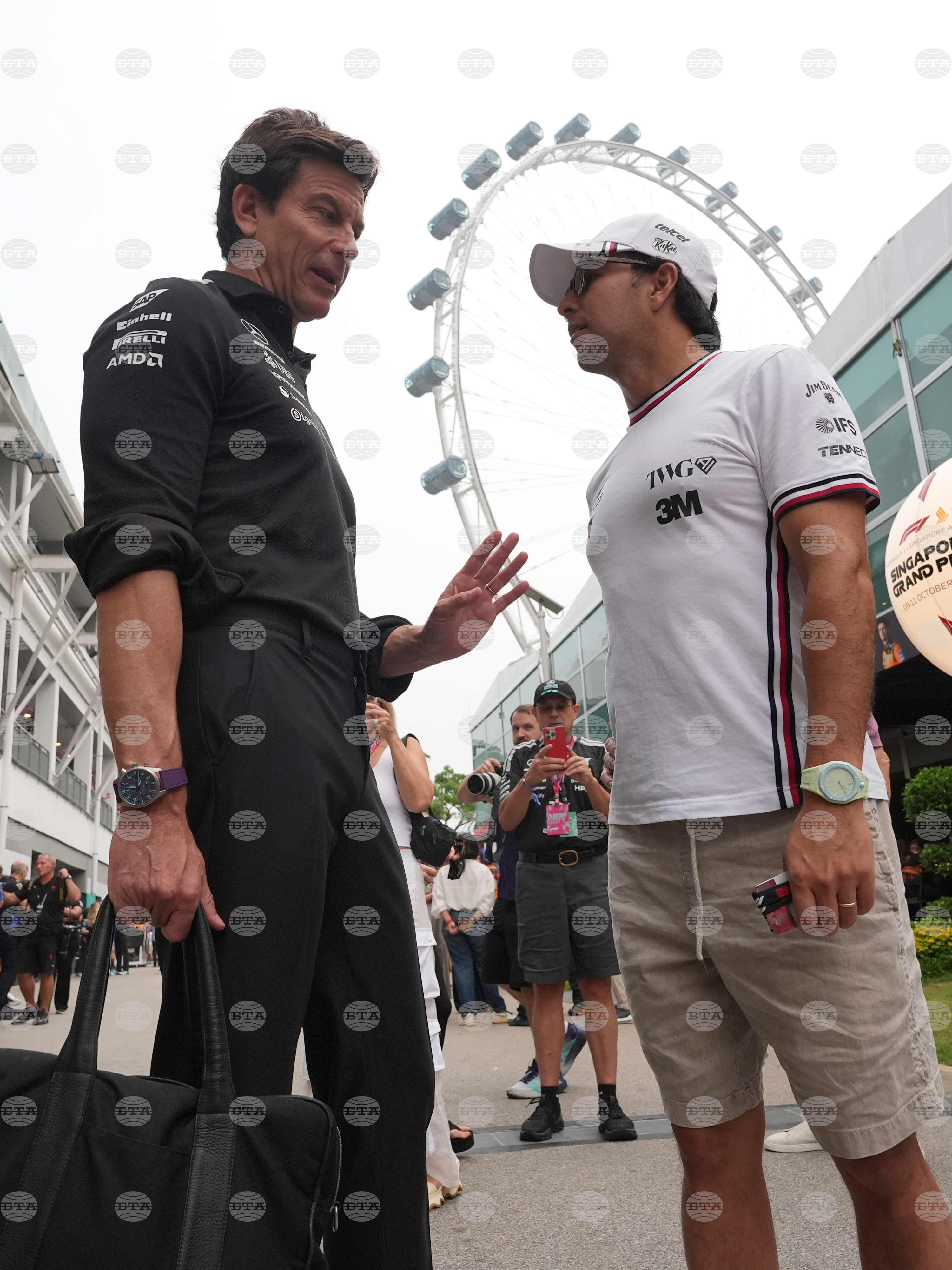 Singapore F1 GP Auto Racing