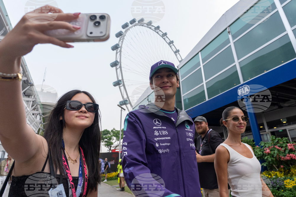Singapore F1 GP Auto Racing