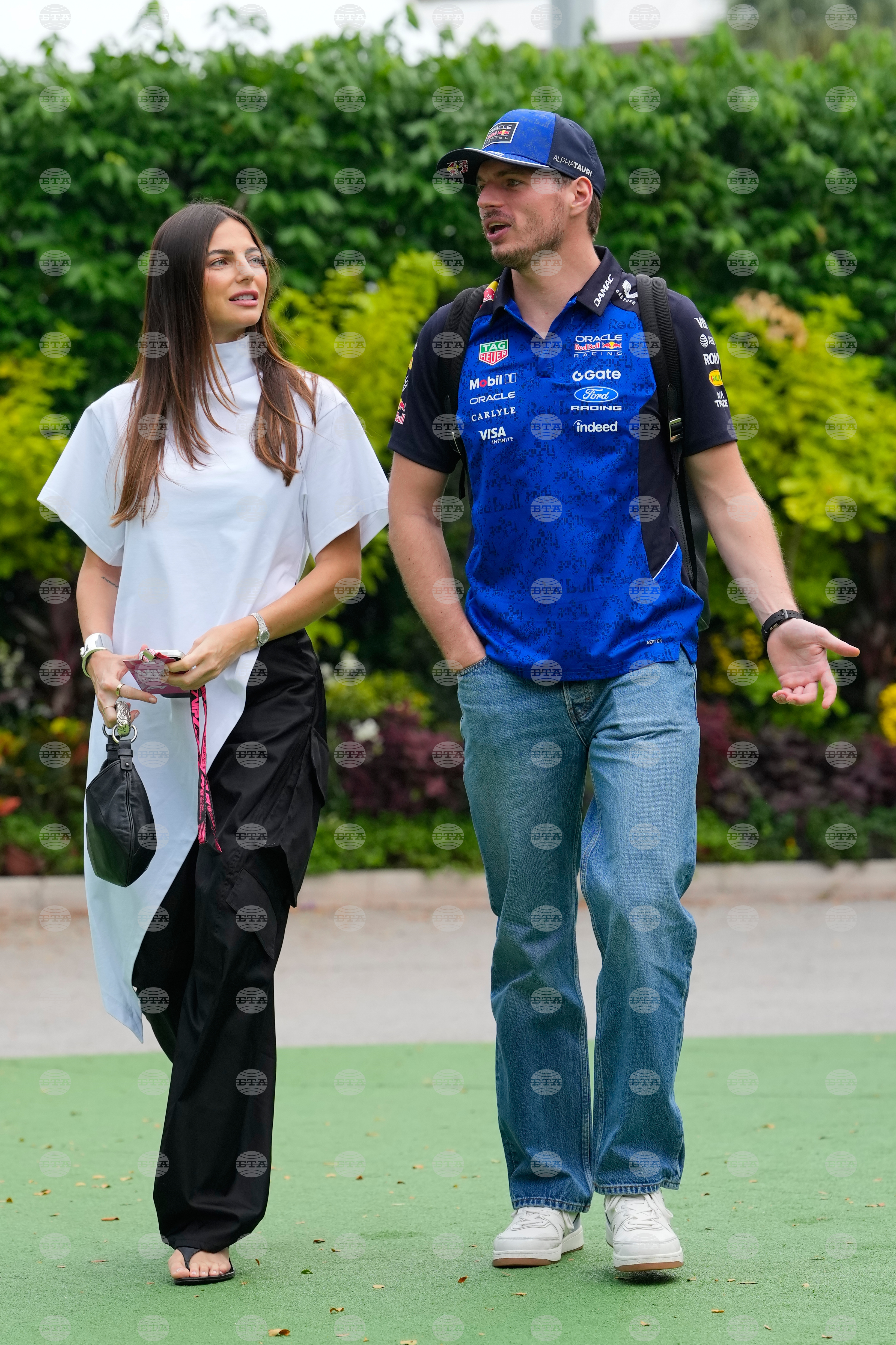 Singapore F1 GP Auto Racing