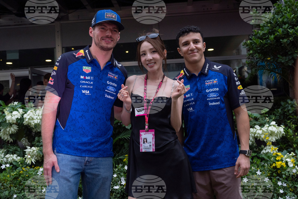 Singapore F1 GP Auto Racing