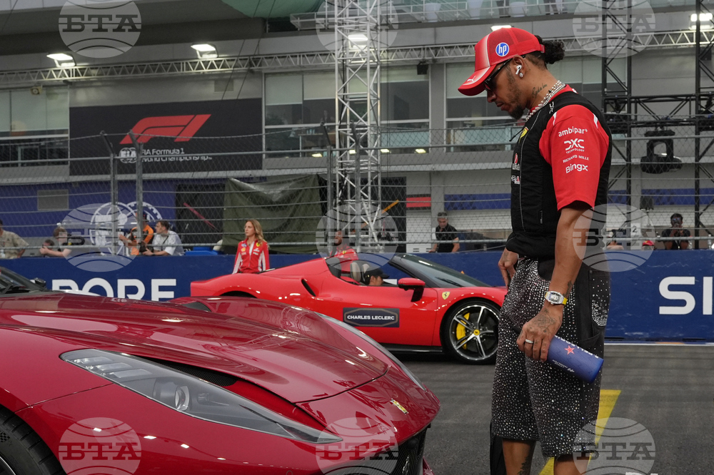 Singapore F1 GP Auto Racing