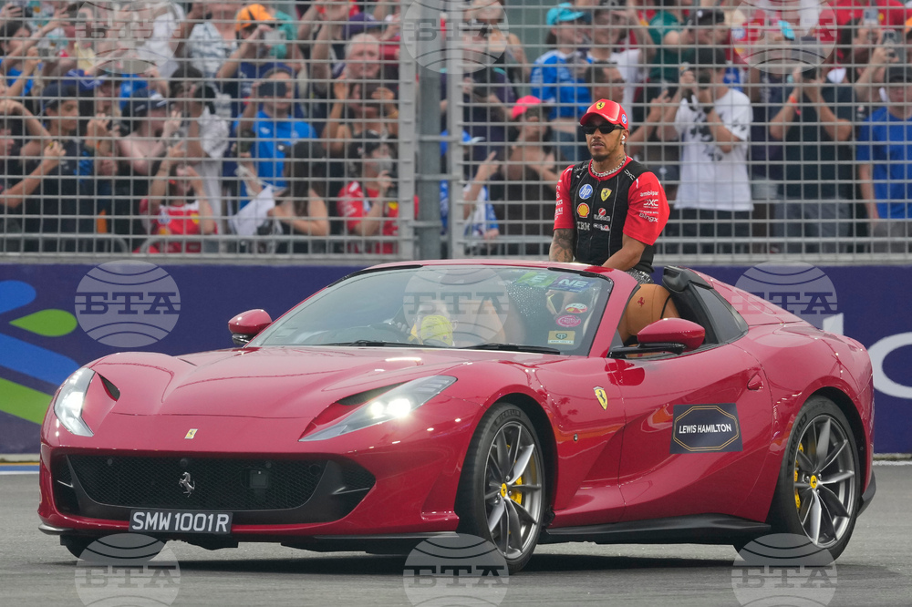 Singapore F1 GP Auto Racing