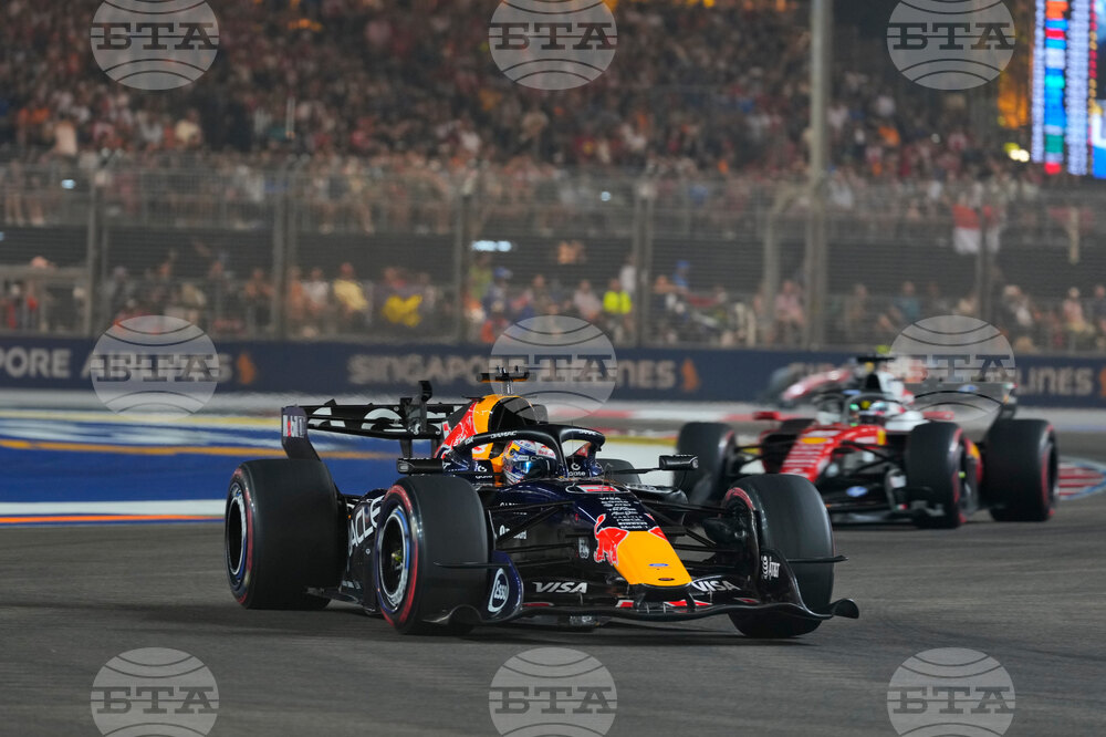 Singapore F1 GP Auto Racing
