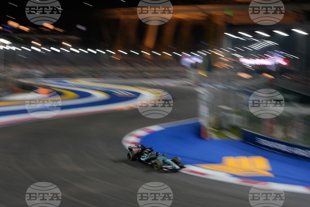 Singapore F1 GP Auto Racing