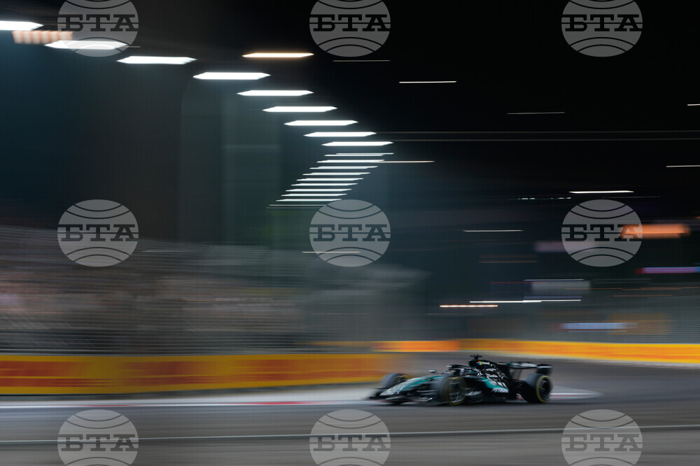 Singapore F1 GP Auto Racing