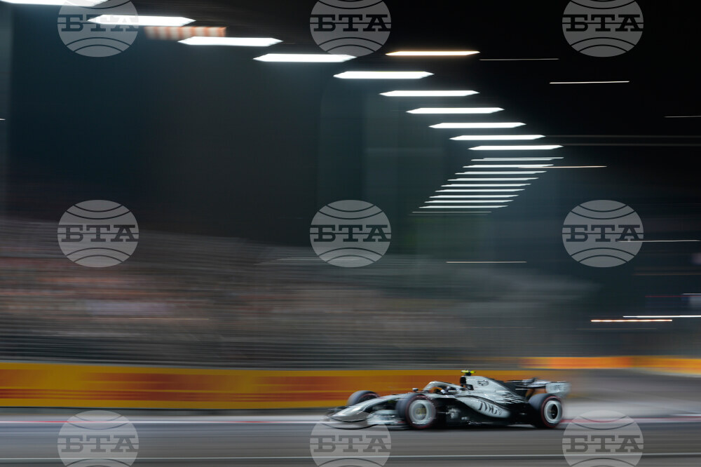 Singapore F1 GP Auto Racing