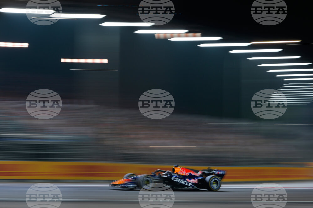 Singapore F1 GP Auto Racing