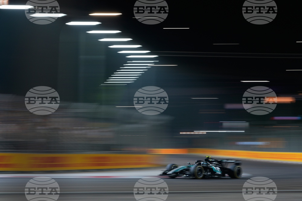 Singapore F1 GP Auto Racing