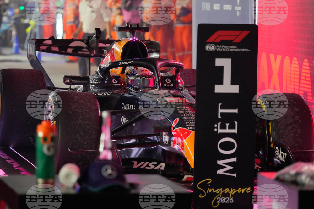 Singapore F1 GP Auto Racing