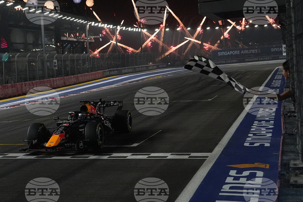 Singapore F1 GP Auto Racing