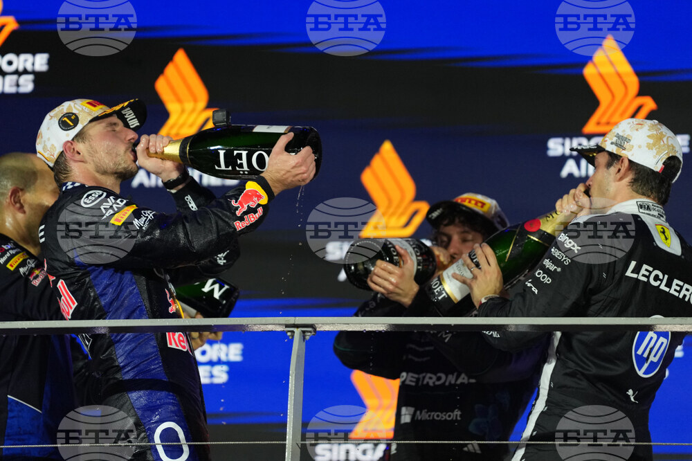 Singapore F1 GP Auto Racing