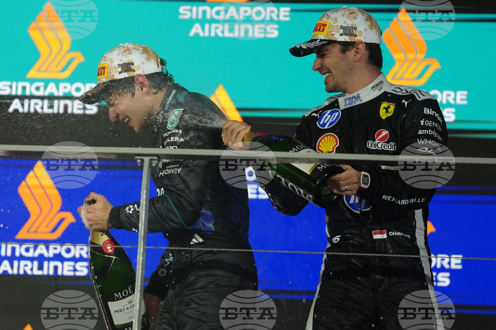 Singapore F1 GP Auto Racing