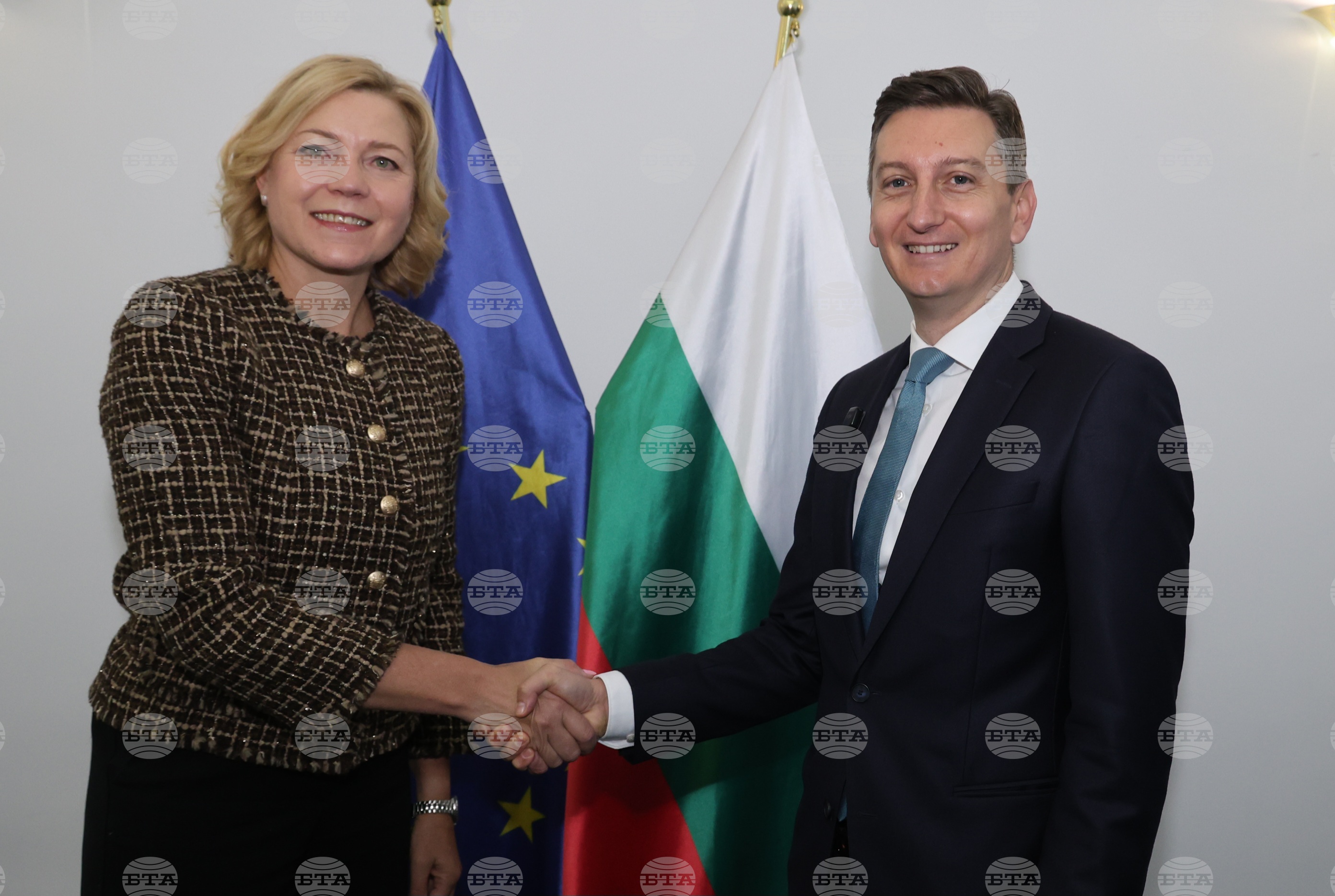 Bulgarian Innovation Minister Vasilev, EC Executive Vice-President Virkkunen Discuss AI, Space Sector