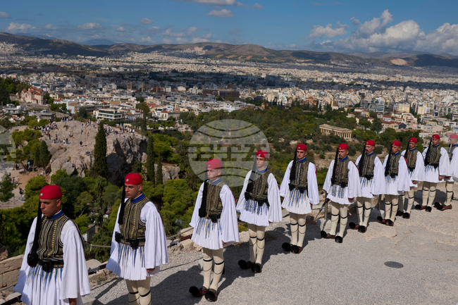 APTOPIX Greece Athens Liberation