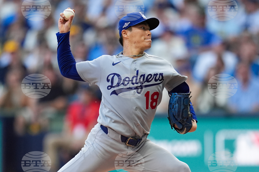 NLCS Dodgers Brewers Baseball