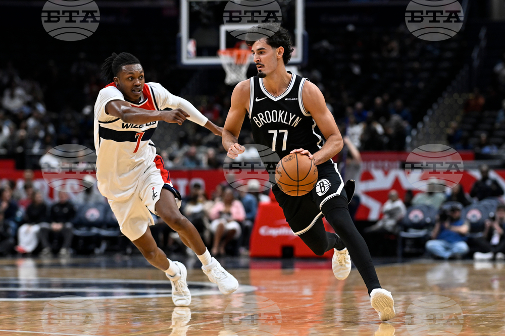 Nets Wizards Basketball