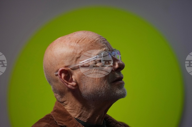 Britain Brian Eno Portrait Session