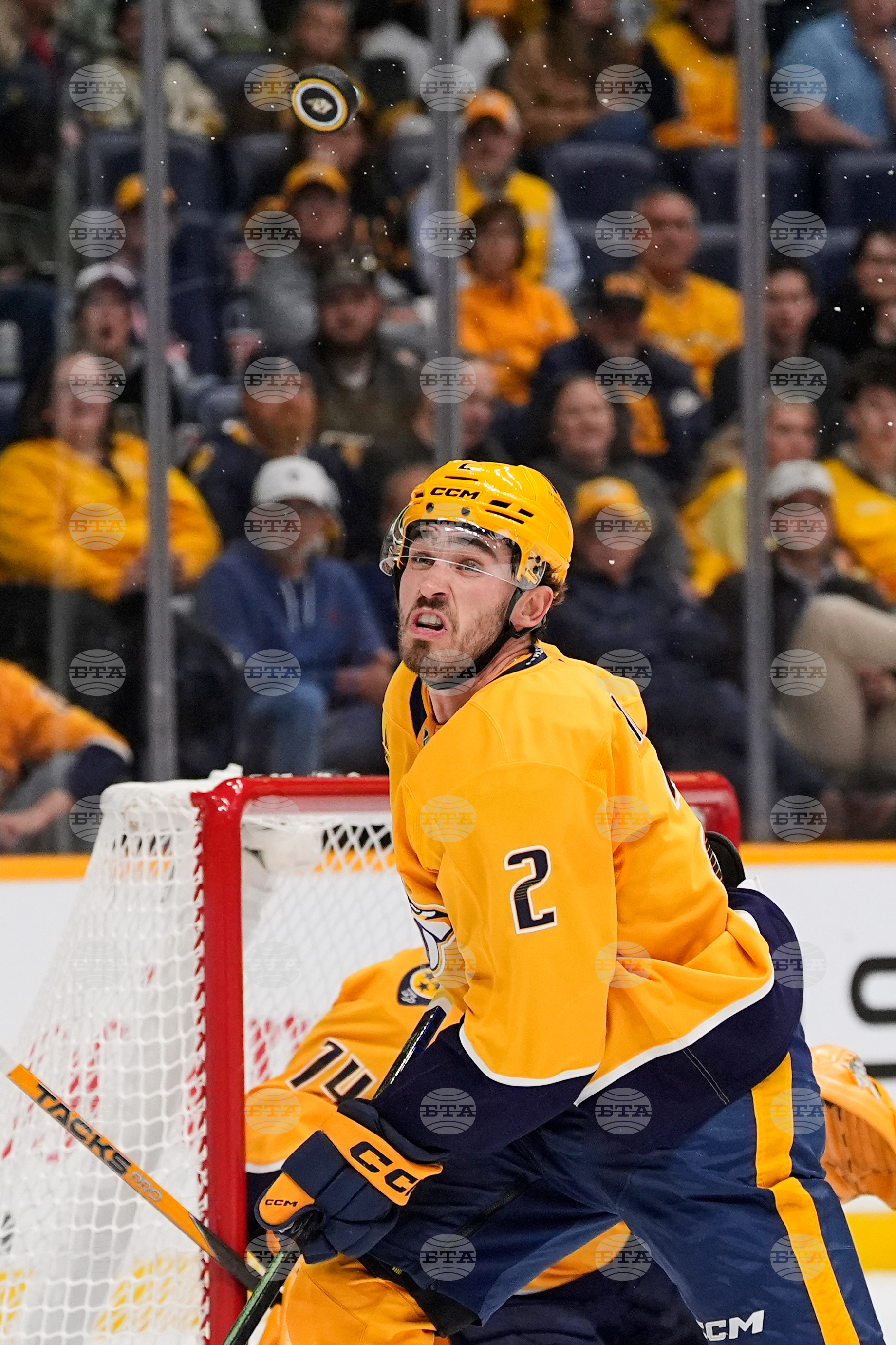 Golden Knights Predators Hockey