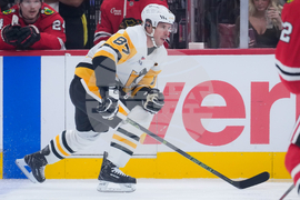 Penguins Blackhawks Hockey