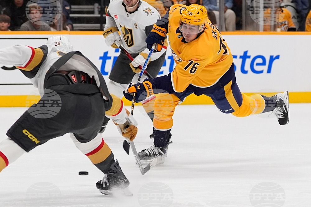 Golden Knights Predators Hockey