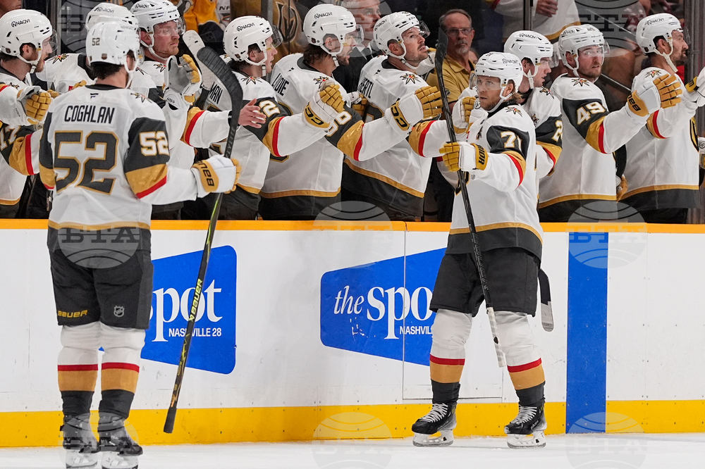 Golden Knights Predators Hockey