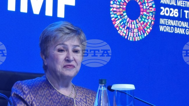Европа трябва да увеличи инвестициите, а САЩ да ограничат дефицита и да спестяват повече, заяви Кристалина Георгиева